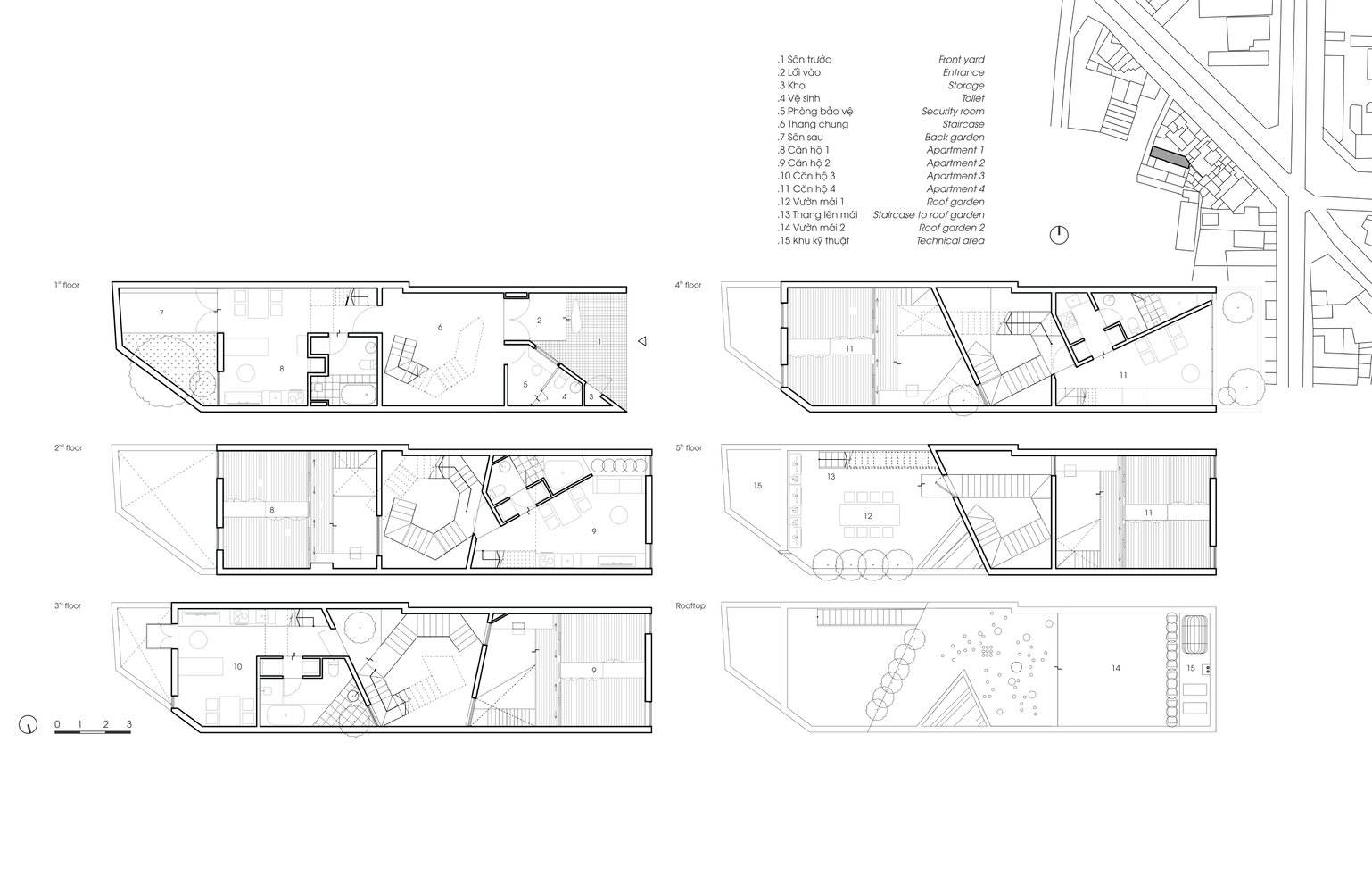 越南 LDH 服务式公寓丨越南河内-5