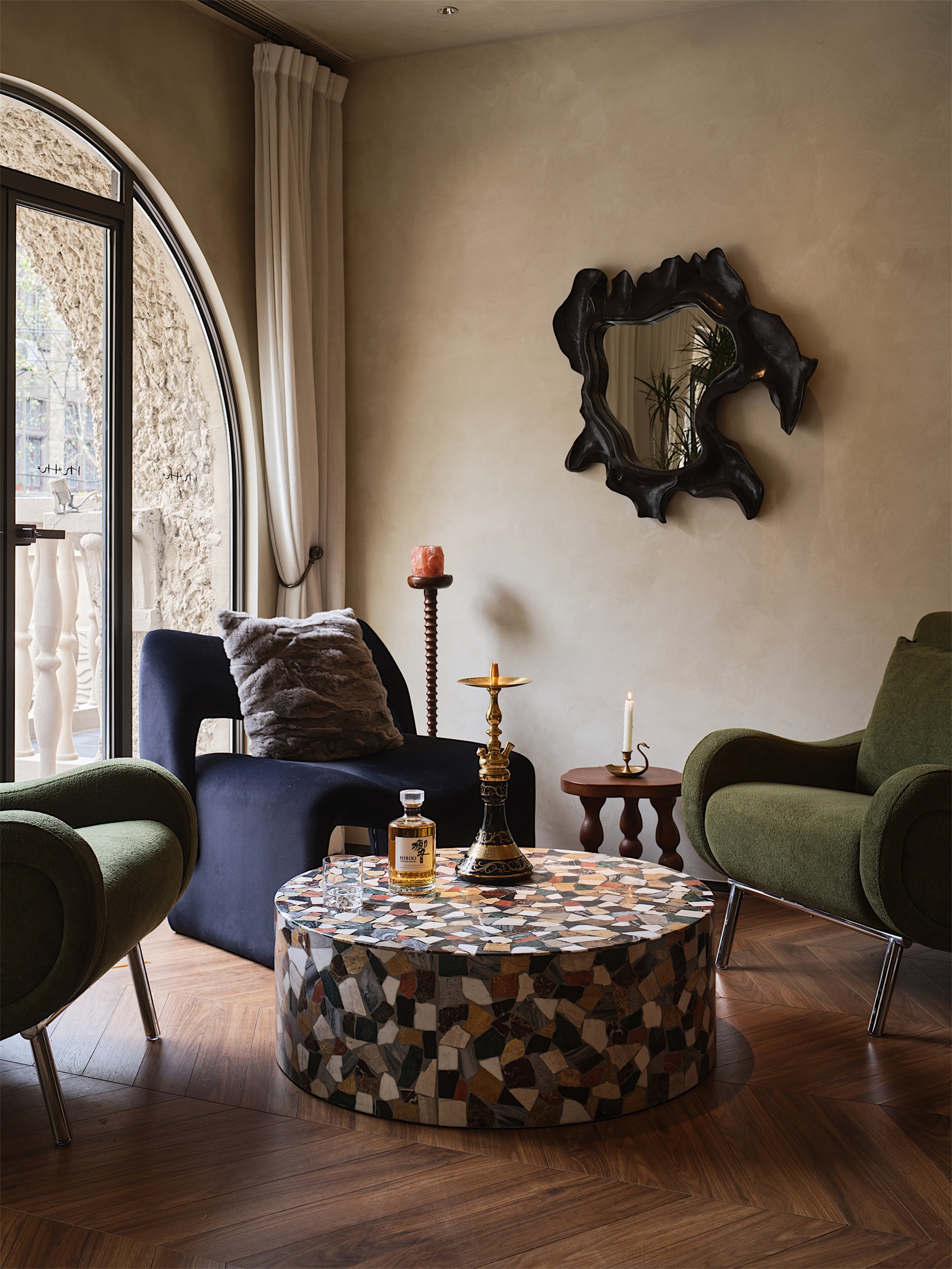 呼呼 HuHu ShiSha Bar丨中国武汉丨YaoDesign耀设计,JISO极所设计,Glowho光河照明设计-70