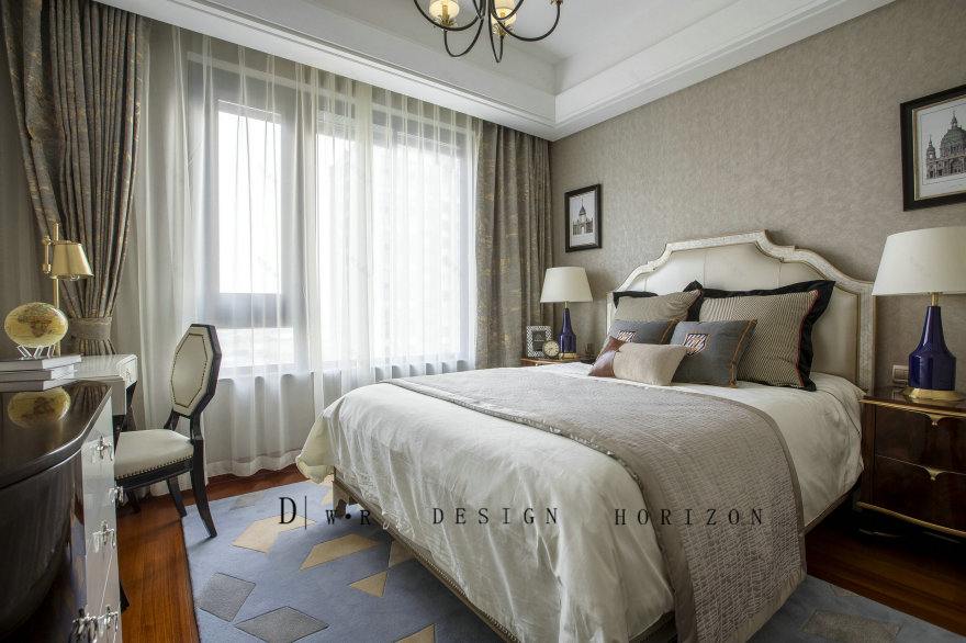 董婉荣设计 · 宁波南塘 · 英式新古典的奢华与中式情怀-38