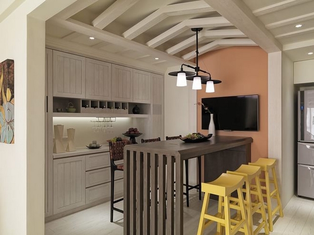 【上海实创装饰】110m²东南亚清新淡雅风格品位生活-6