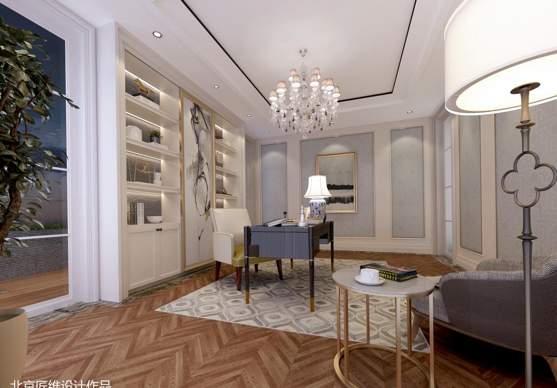 成都天府万达独栋别墅样板间 | 低调奢华欧式空间设计-12