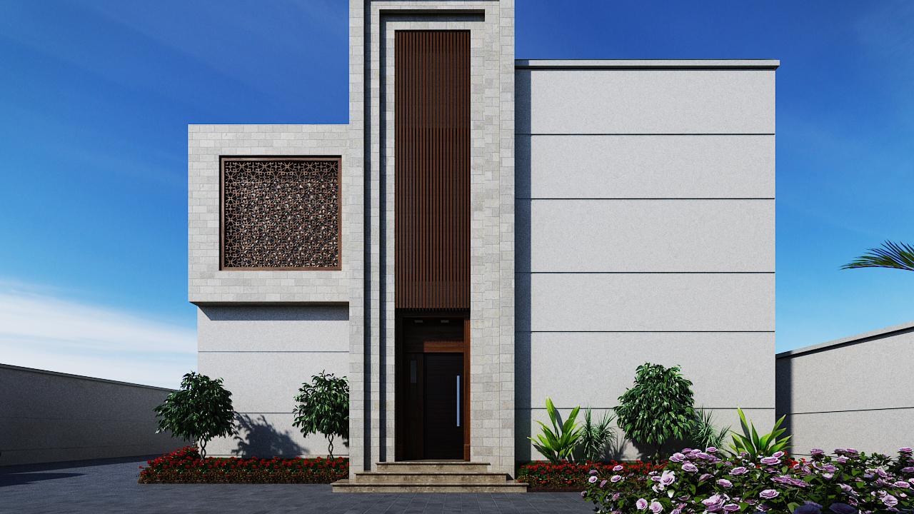 Exterior Villa Rendering-2