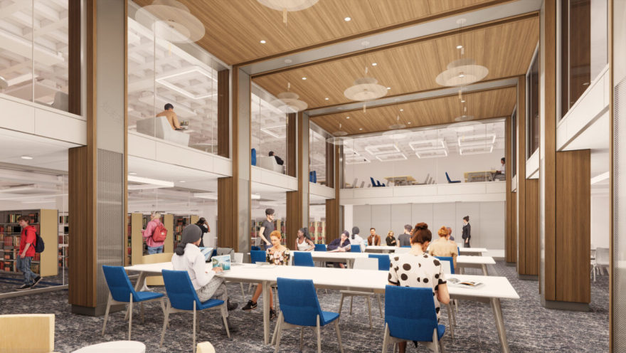 Johns Hopkins University: Milton S. Eisenhower Library Renovation - Perkins Eastman-3