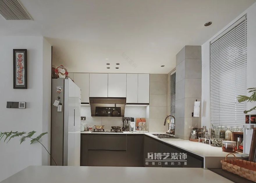 北欧风单身女性住宅丨博艺装饰-37