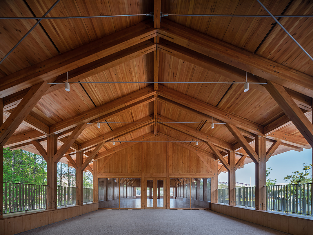 长宁环城生态公园带市民服务驿站丨中国上海丨致正建筑工作室,冶是建筑-53