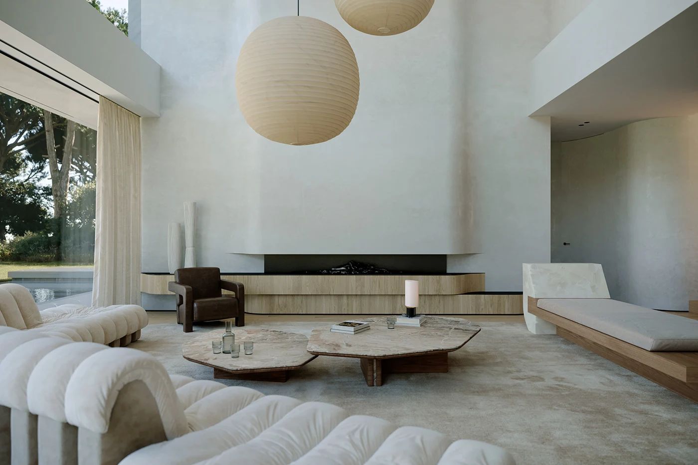 悬浮式电视背景墙设计-82