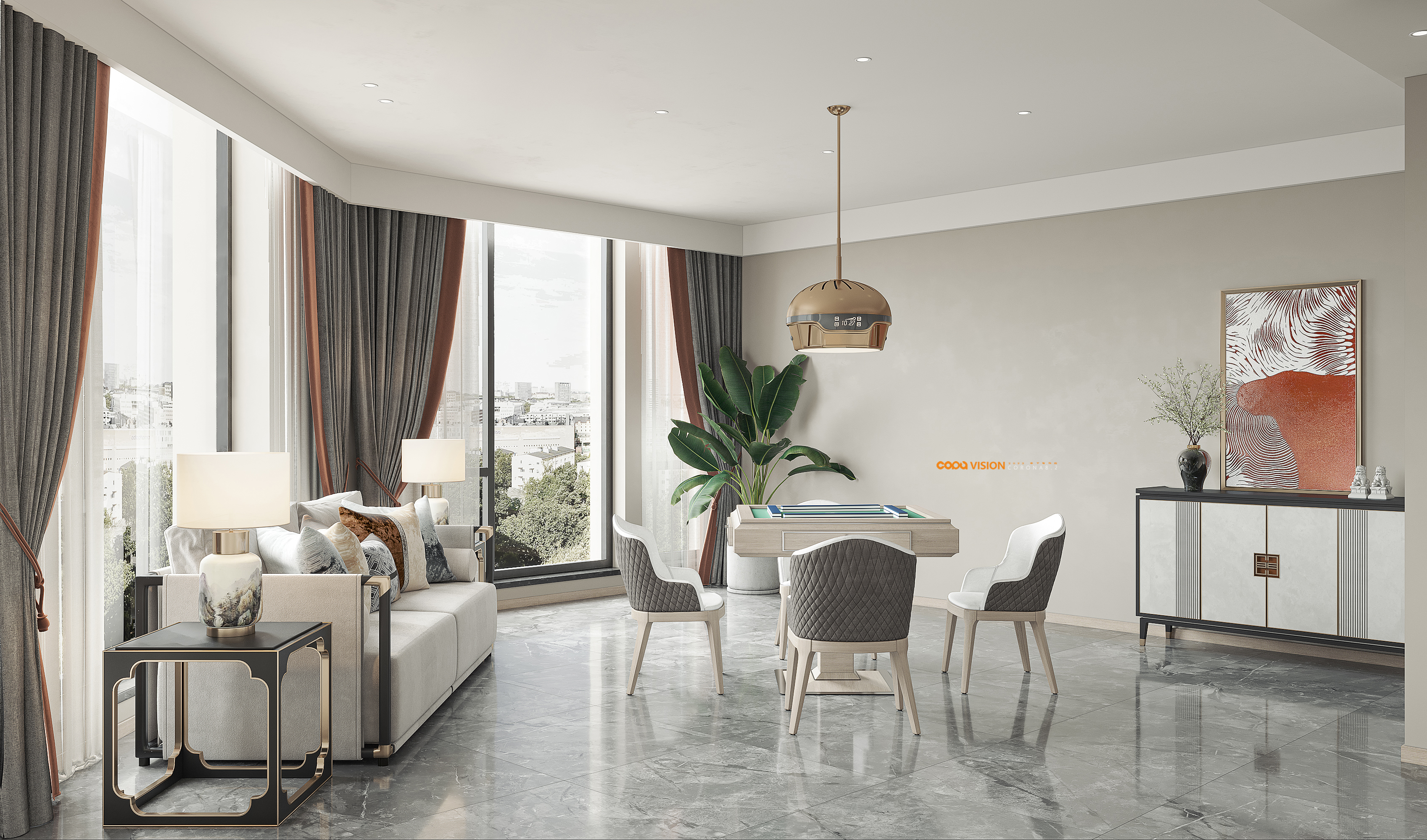 2022 年中下旬工装效果图表现作品丨靠背视觉-50