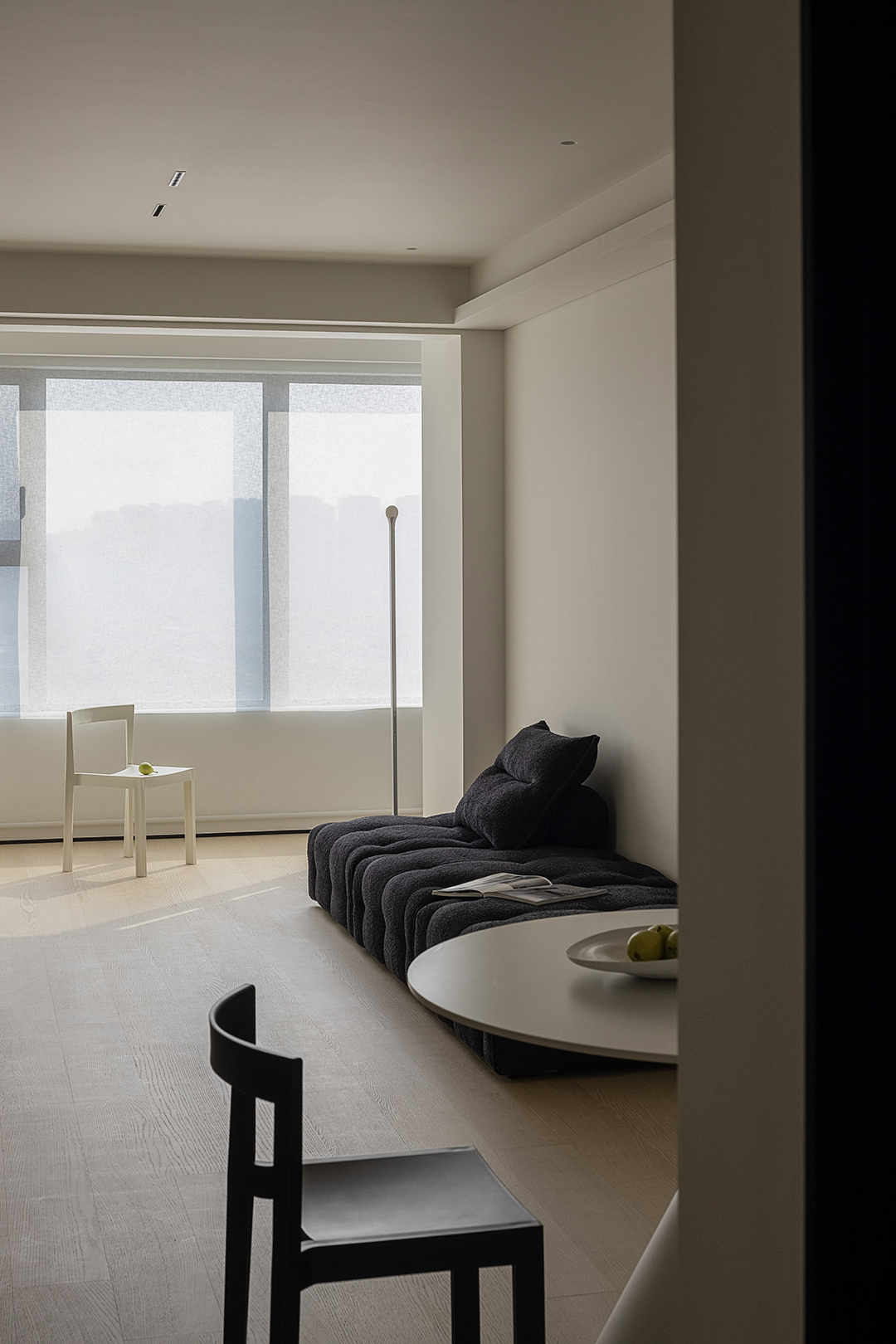 《未染》江苏99平精装改造丨中国盐城丨南舍空间设计-4