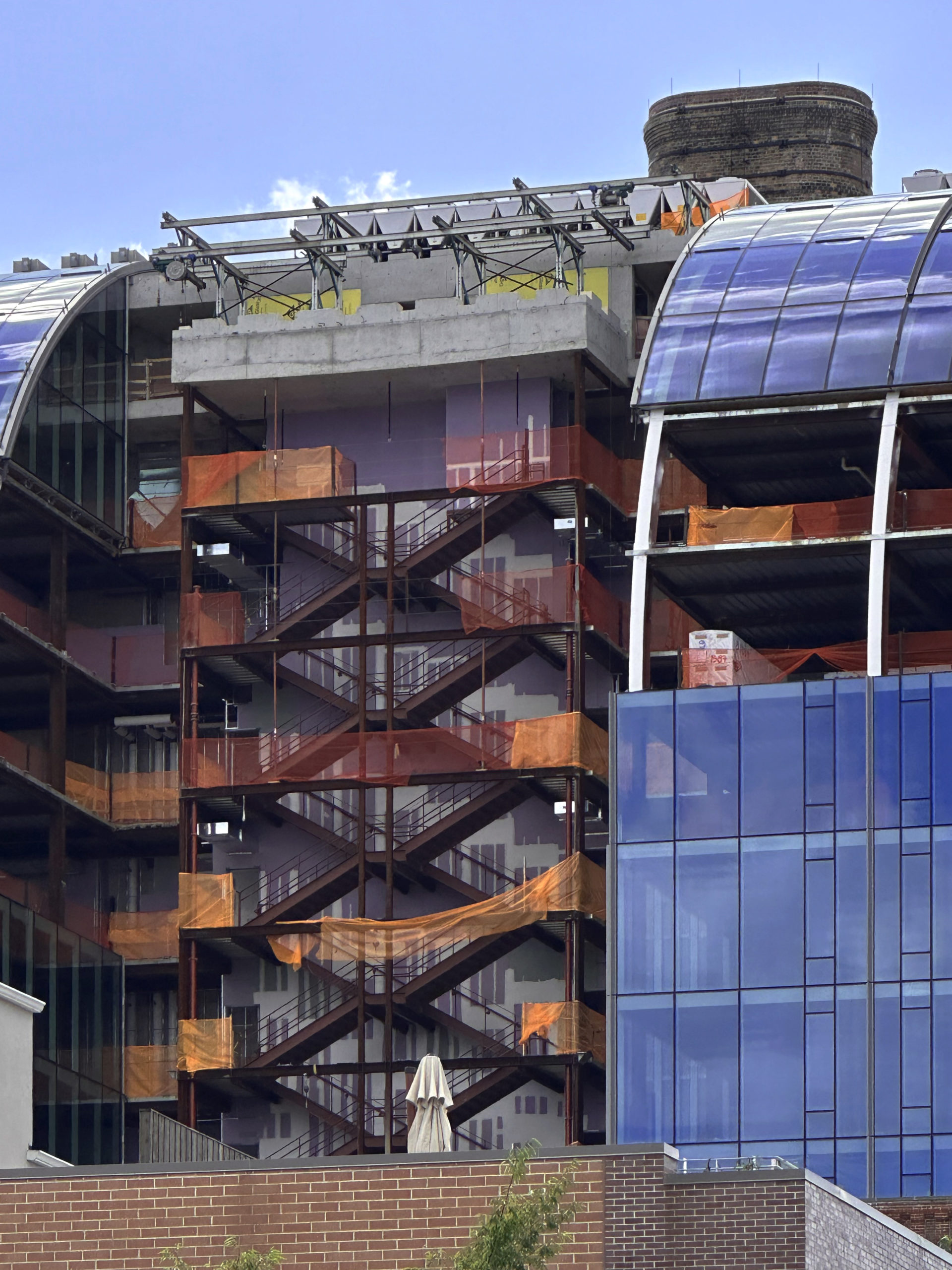 Glass Exterior Facade Progresses Atop The Refinery At 292 Kent Avenue in Williamsburg, Brooklyn - New York YIMBY-18