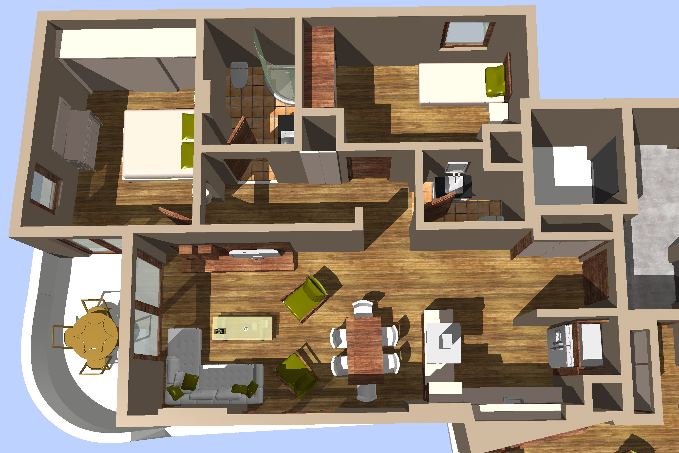 Petek 公寓建筑概念设计-35