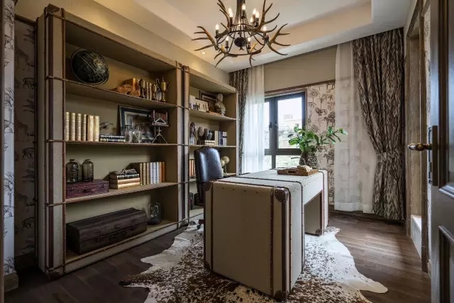 200㎡昆明中航云玺大宅  布鲁盟室内设计-41