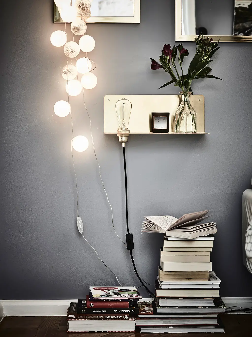 复古公寓的棋盘格厨房设计-25