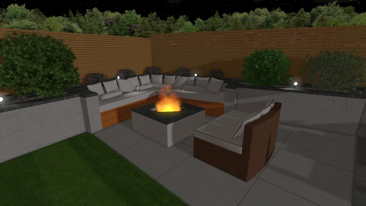 当代花园丨Blue Iris Landscapes-15