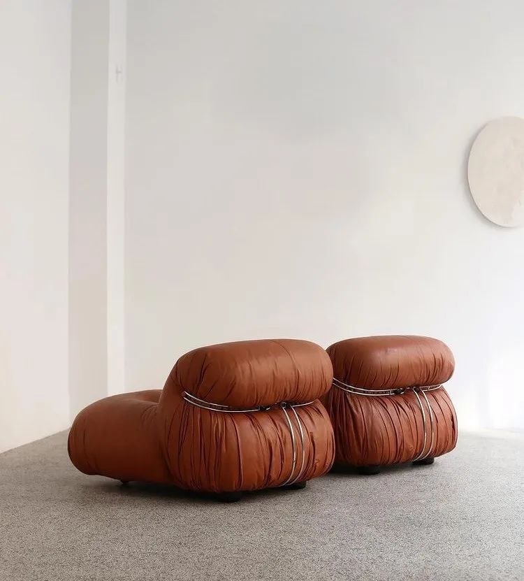 Soriana 大钢牙沙发丨意大利设计师 Afra Scarpa 和 Tobia Scarpa-23