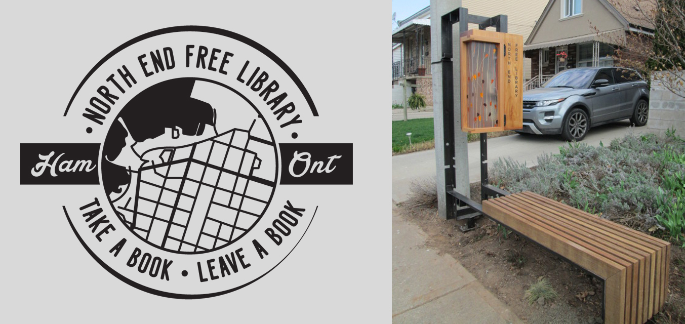 north end free library bench 1-12