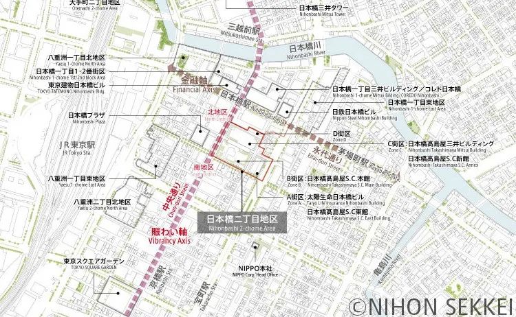 日本桥室町三井大厦丨日本东京丨株式会社日本设计-13