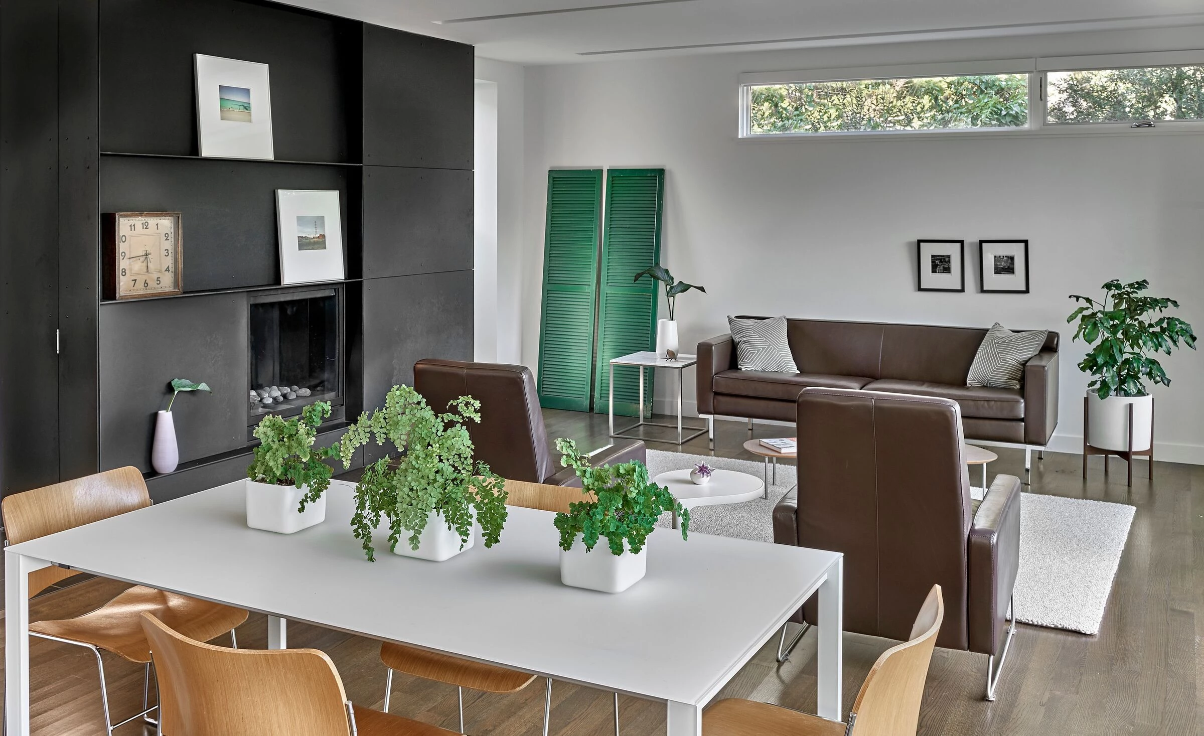 阳光绿意环绕的芝加哥北岸私人住宅-13