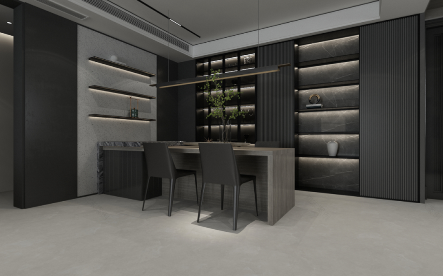 圣庄园•东湖 · 崔少东的 160㎡私人住宅设计丨洛阳市洛龙区无间空间设计工作室-15