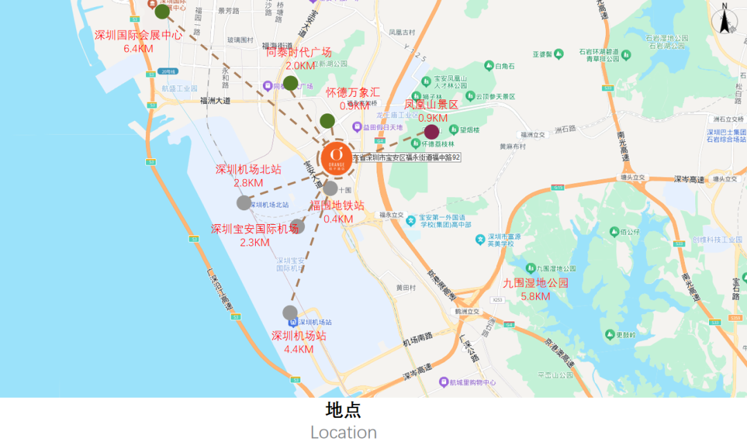 深圳宝安机场福围地铁站桔子酒店丨中国深圳丨亚筑设计-6