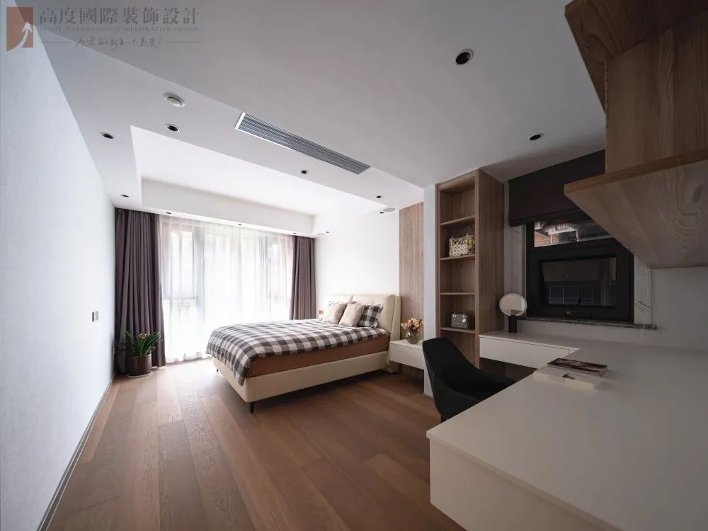 现代轻奢风格纯水岸别墅设计丨中国武汉丨高度国际装饰设计集团武汉公司-58