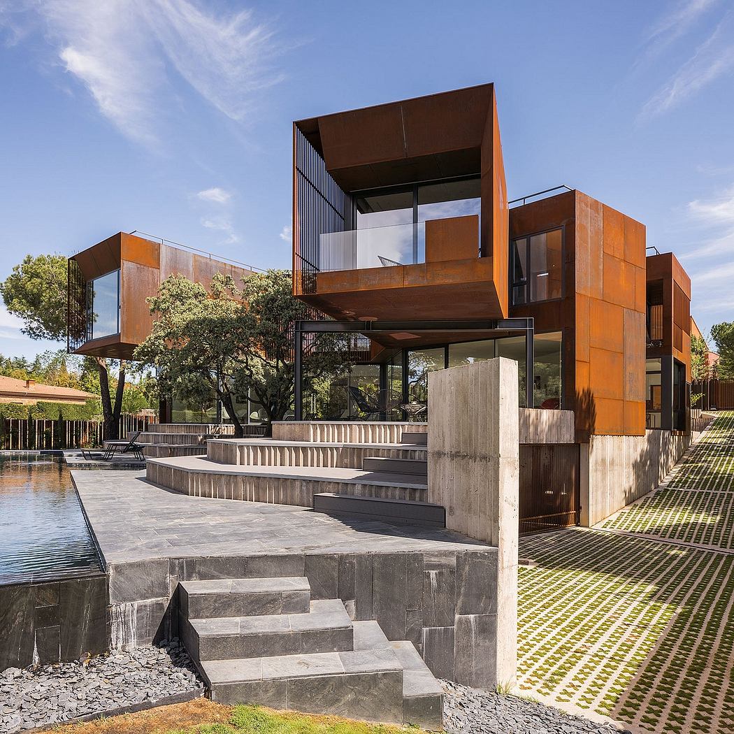 The La丨rinthine Villa丨西班牙马德里丨Voluar Arquitectura-17