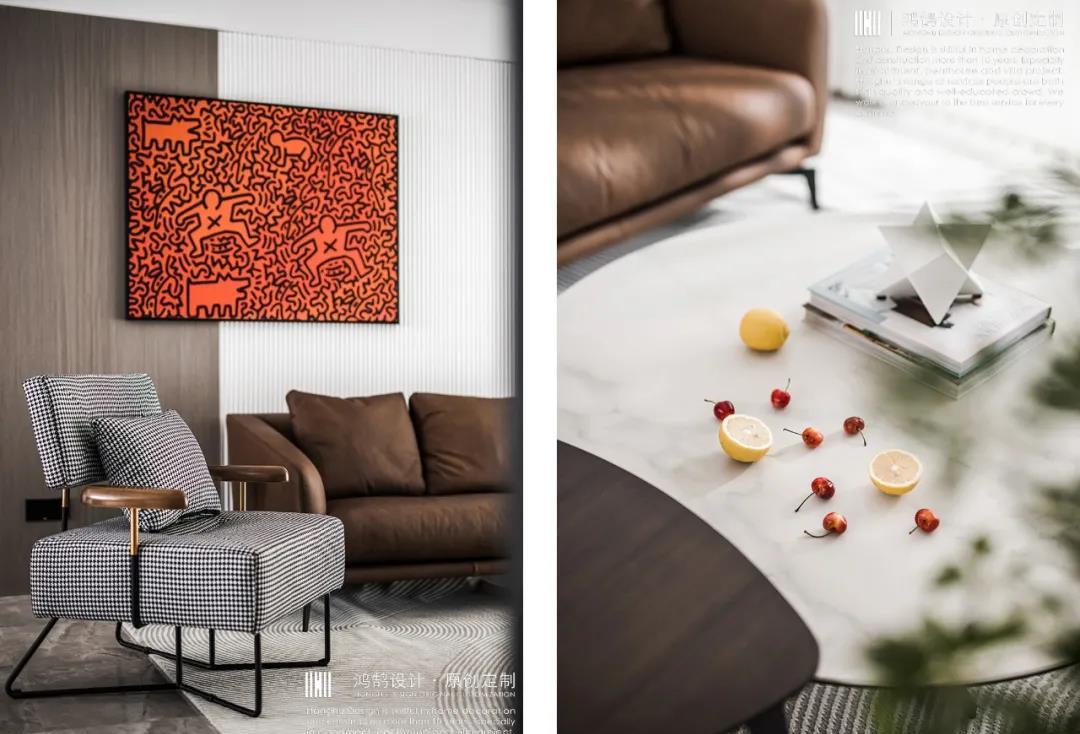 绍兴鸿鹄设计丨平层丨140平现代简约,汇筑年轻新生活-9