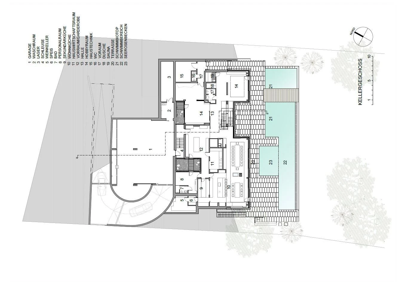 维也纳郊外森林中的“宽屏”之家-34