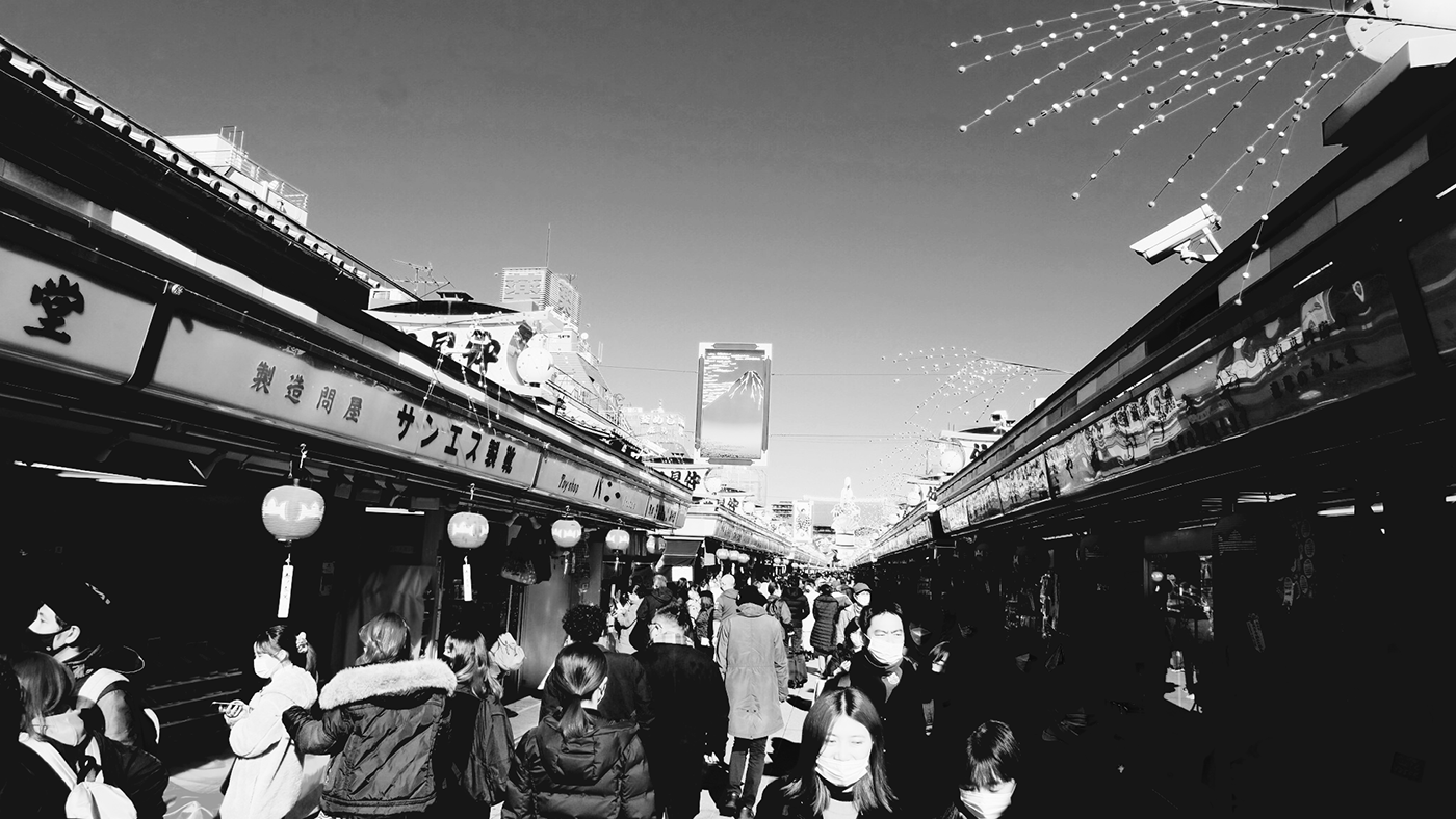 Japan  tokyo Asakusa kaminarimon travel-1