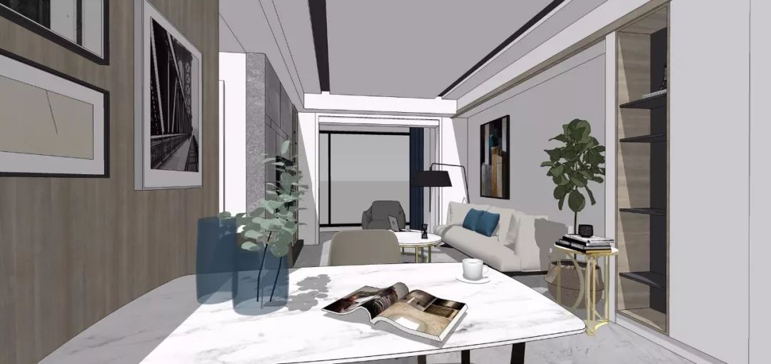 80 平现代简约小户型,定制设计实现空间最大化-5