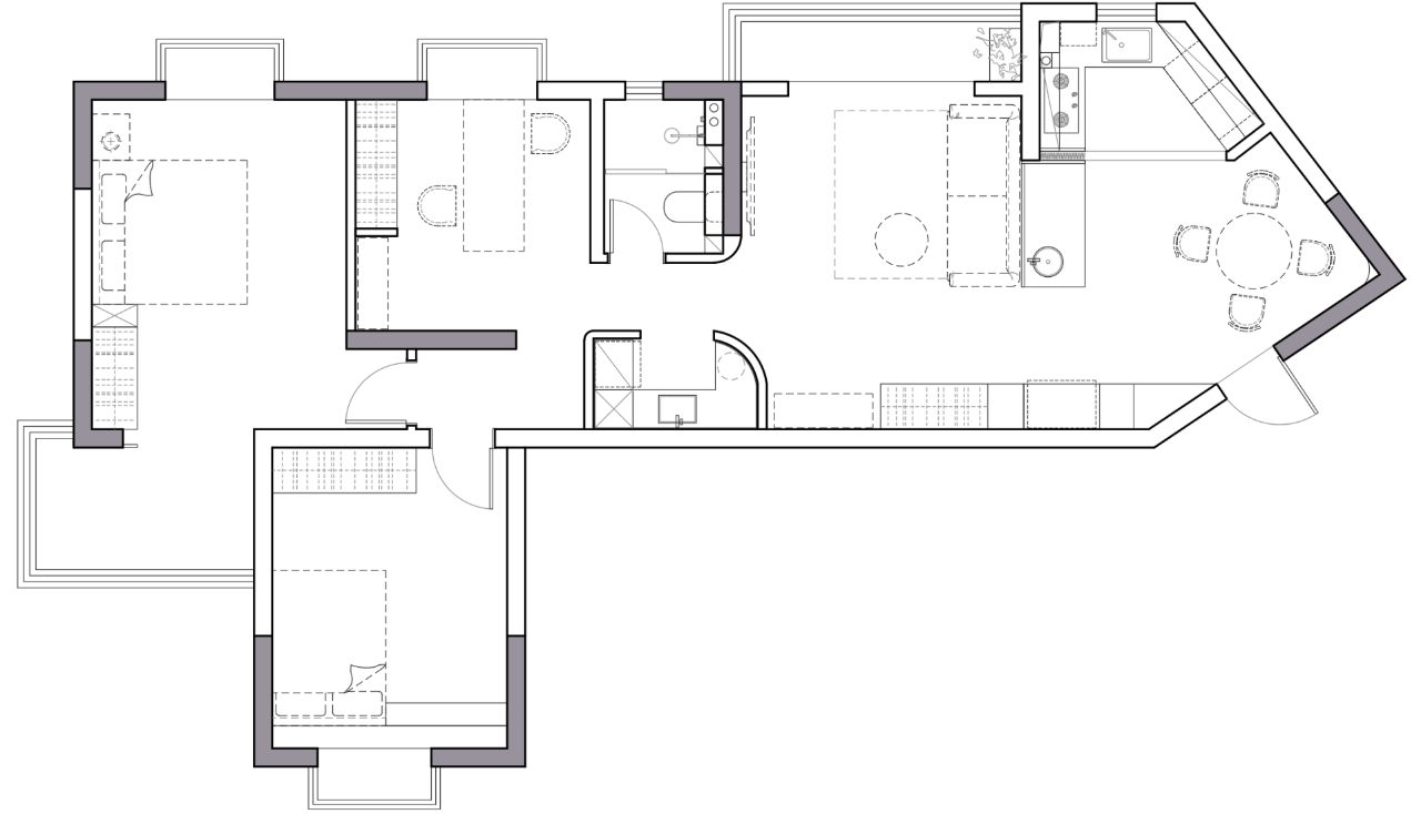 现实与梦境的交织之家丨中国南京丨时铭空间设计-18