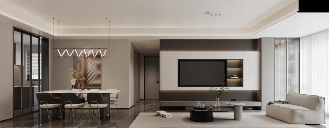 现代风格装修设计分析：以简约手法构筑高级感生活空间-12