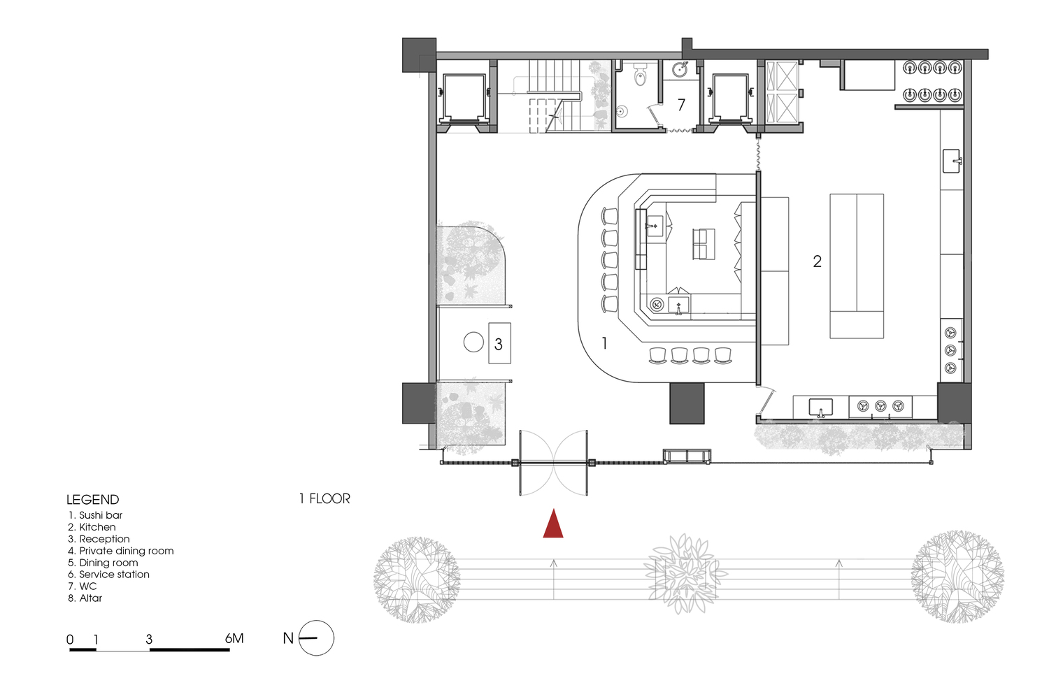 越南 Akaari Premium Restaurant丨越南河内丨NH Village Architects-21