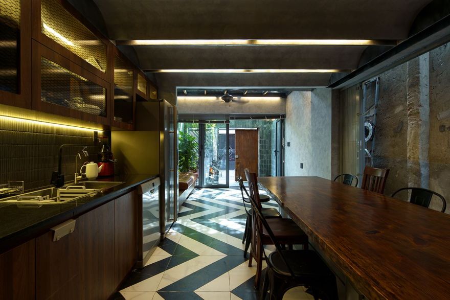 The Falls House - Không gian gợi cảm xúc từ sự kết hợp vật liệu, mang hơi thở thiên nhiên trong lành | Akitephile-26