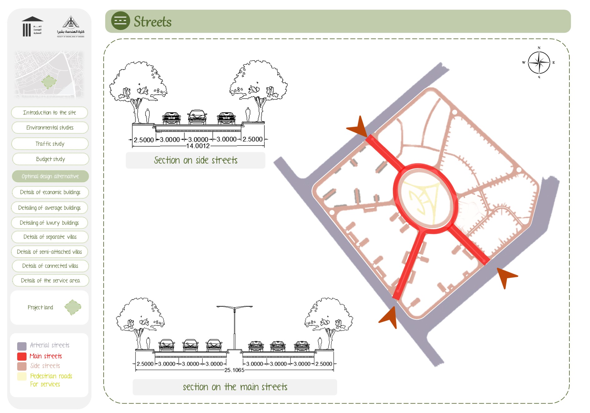 Design of a residential neighborhood in New Cairo-9