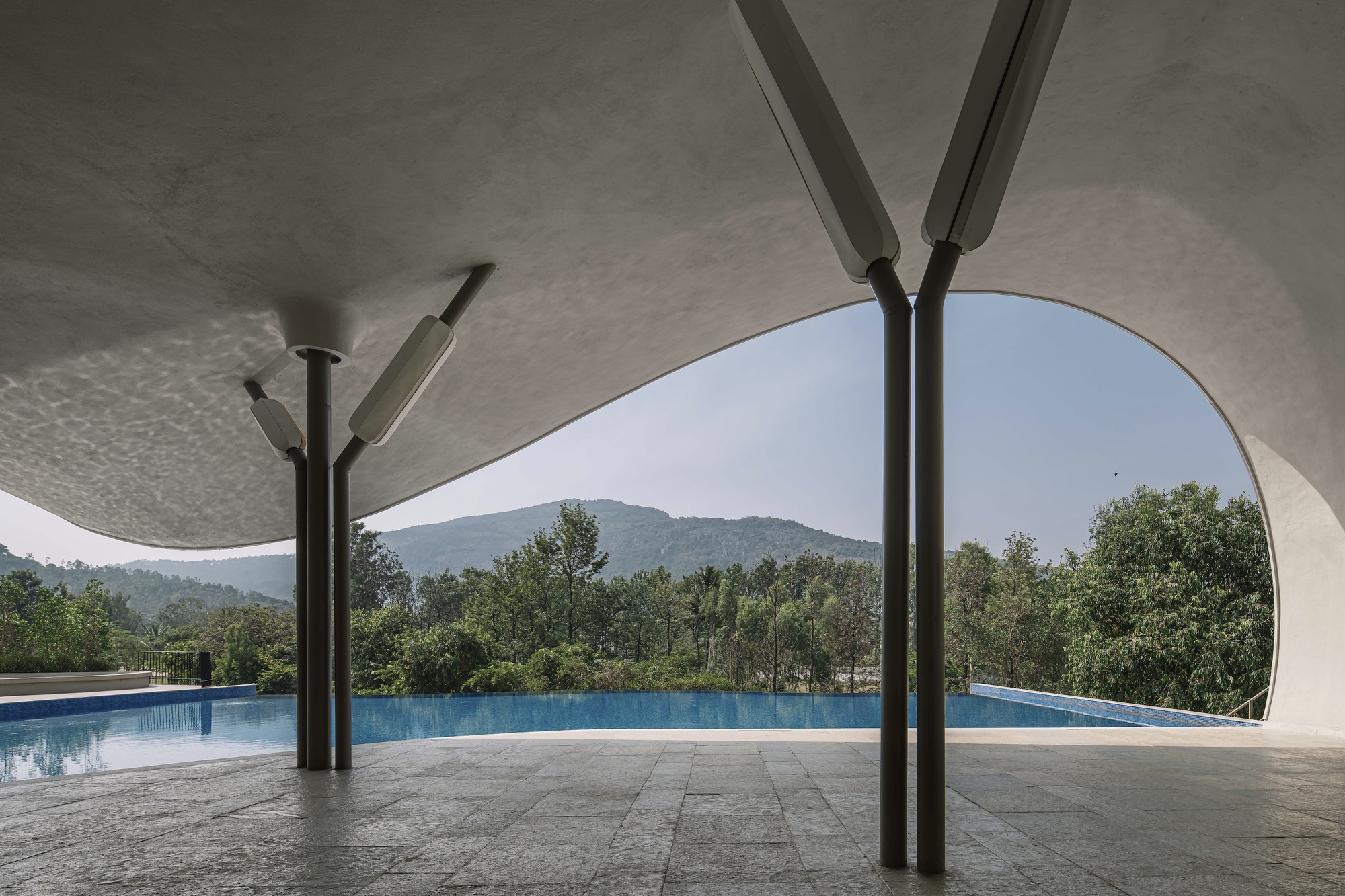 水上泳池和水疗中心丨印度丨Treelight Design-8