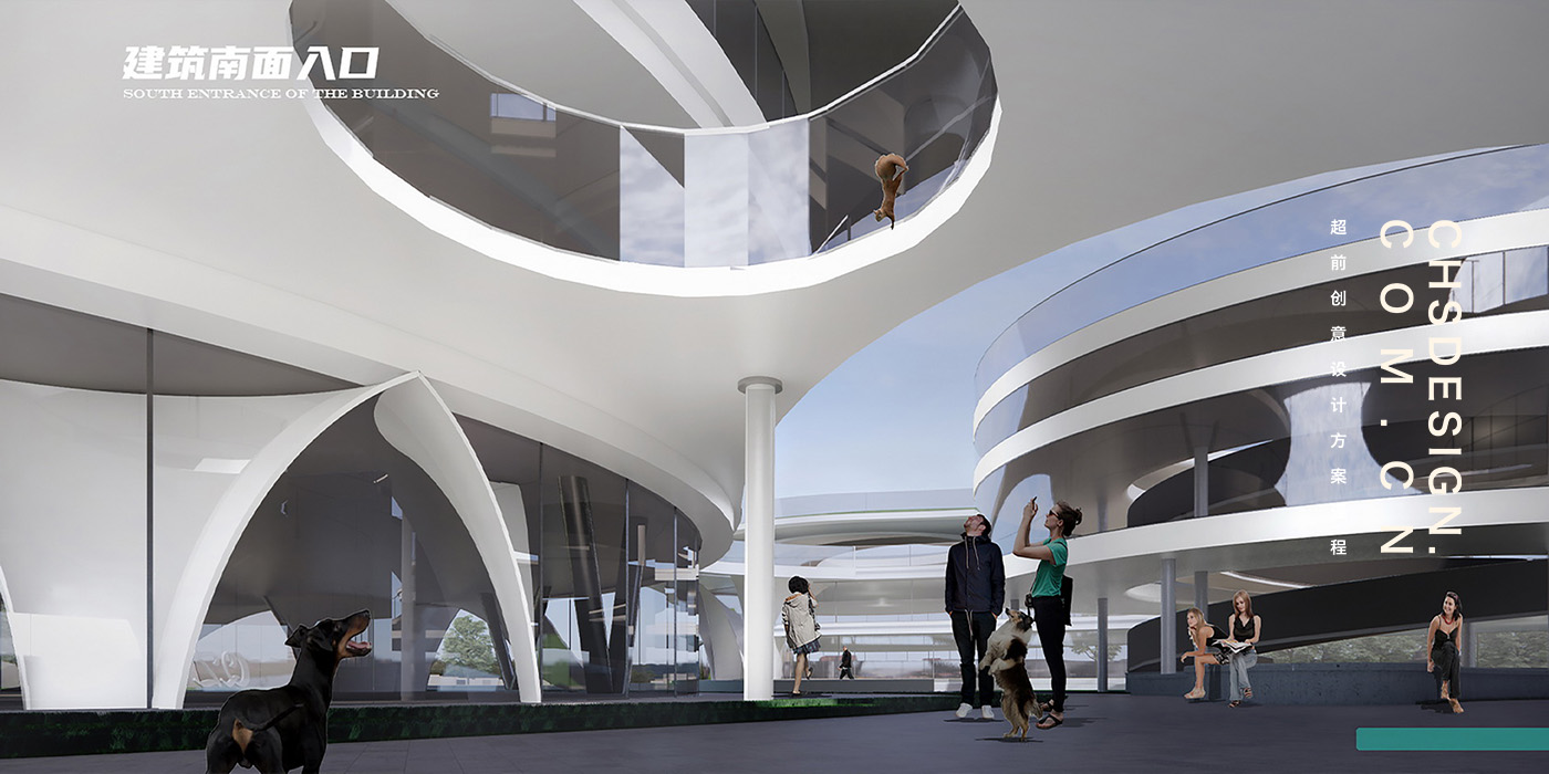 “青·舟 QZ”图书馆概念设计方案丨CHS ARCHITECTURE-25