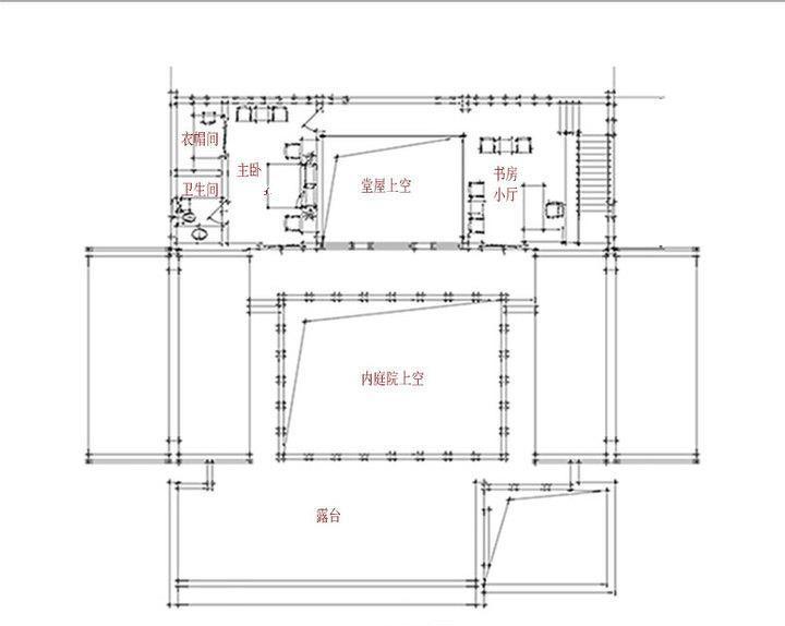 
南方四合院民居效果图设计图 建筑设计环境 -3