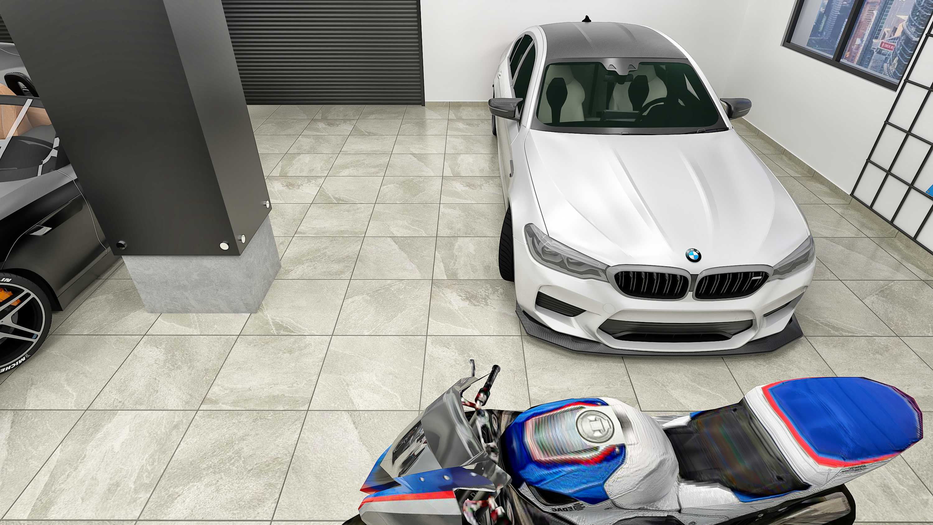 BMW 巴勒斯坦展厅设计-17