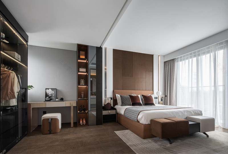 南通融信港闸叠墅 | 橙黄深木的时尚意式家居-7