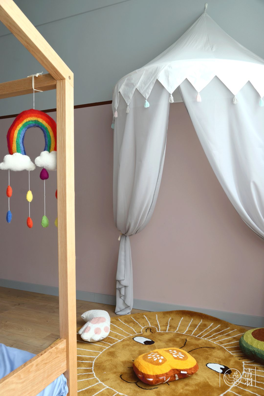 幸福诠释家的温暖——现代精致四口之家设计-78