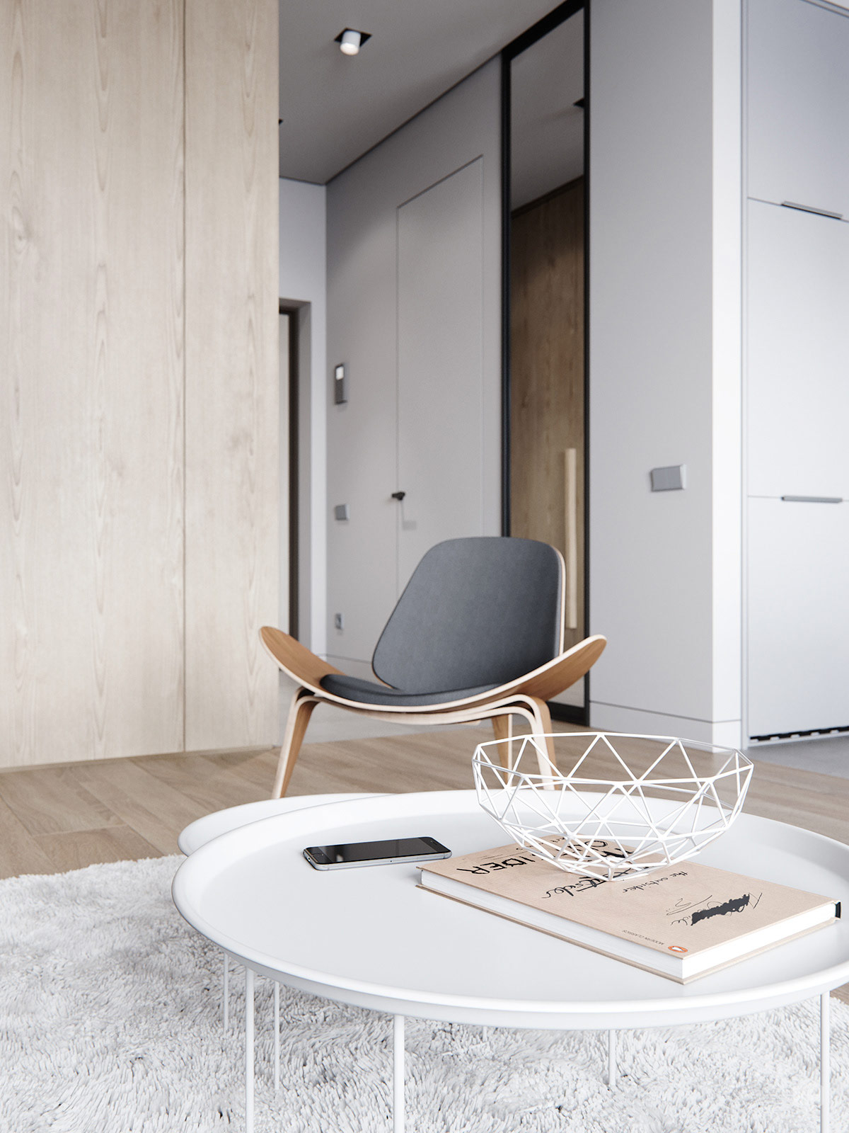 极简北欧风 | 50 平米小宅的舒适机能空间-3