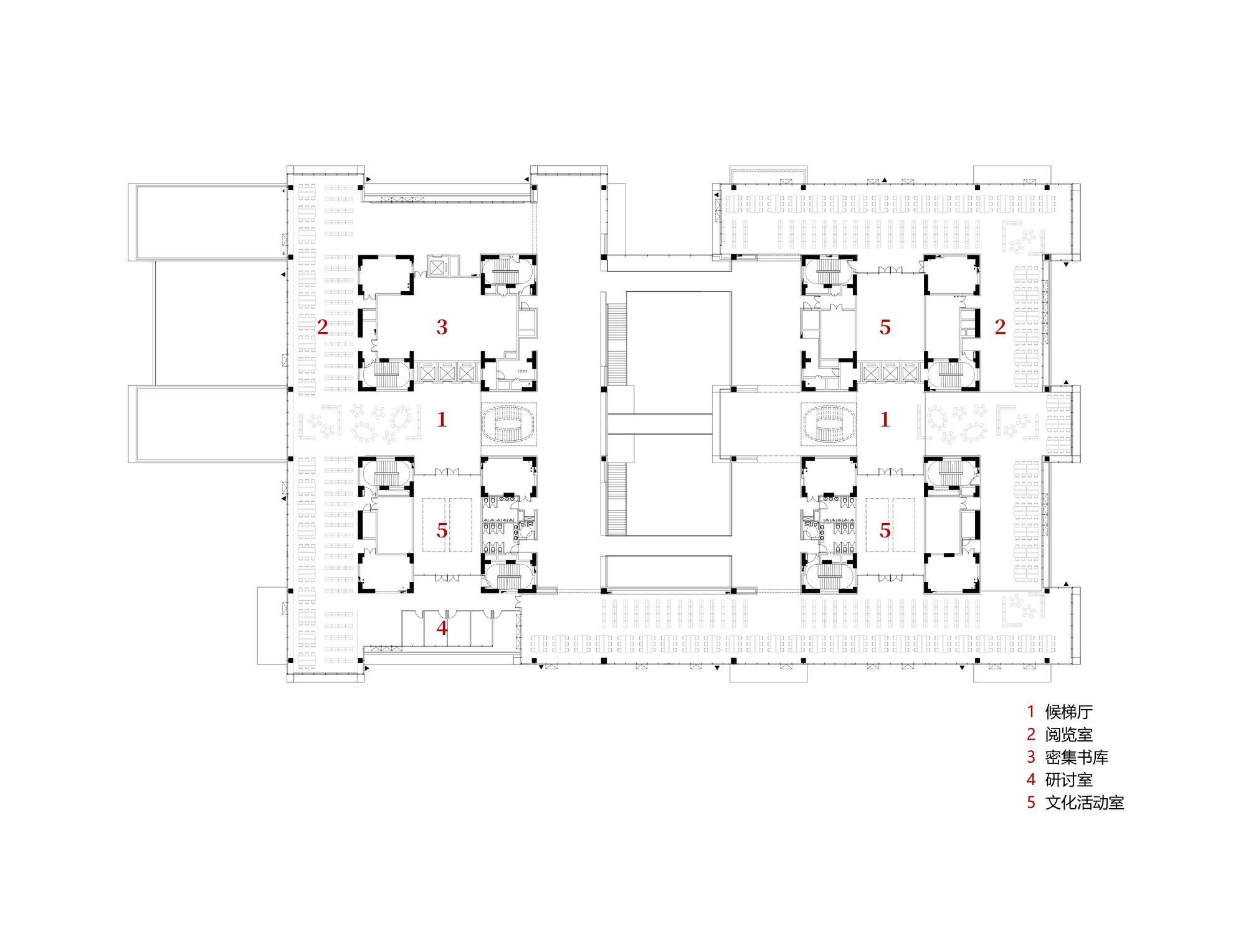 LIBRARY AND SCHOOL GATE OF CAUC | TJAD ORIGINAL DESIGN STUDIO - ARCH2O-24