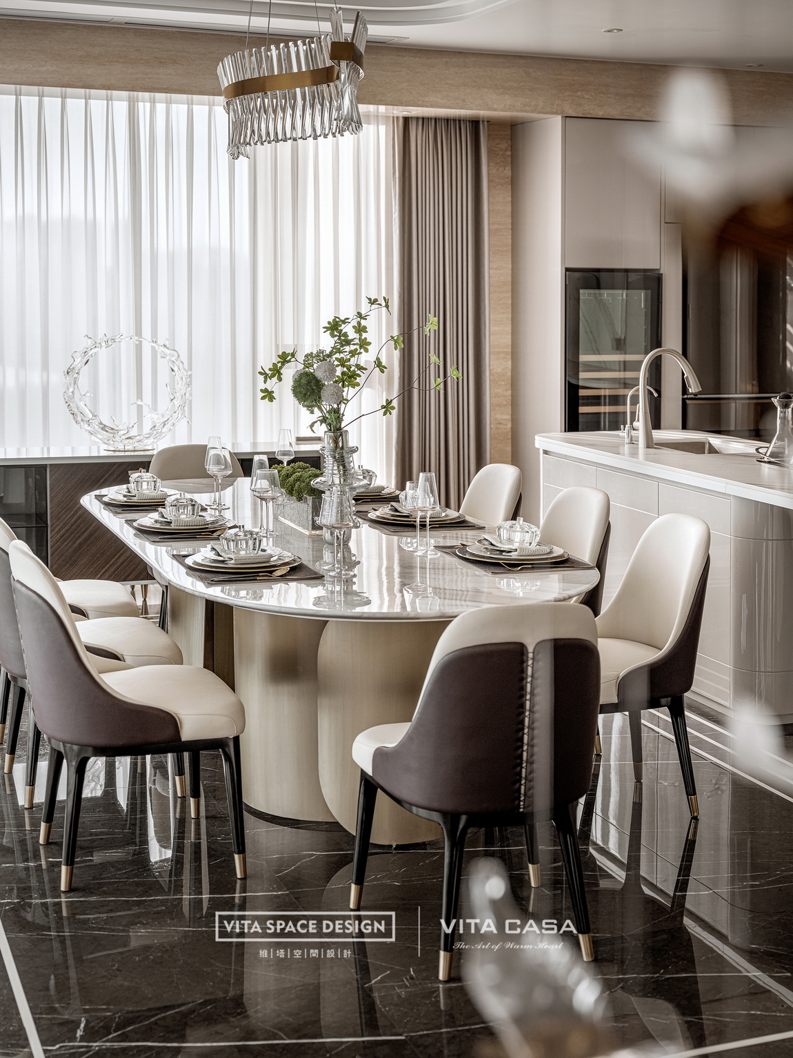 名门府邸 大观自在丨维塔空间设计-34