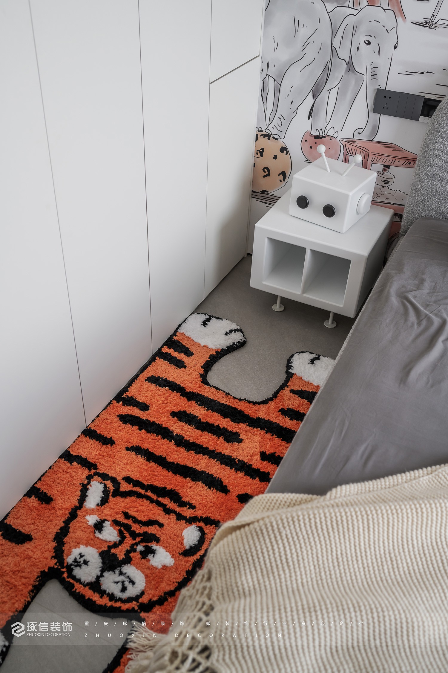 招商云邸 135 平质感现代风丨中国重庆丨琢信装饰-34