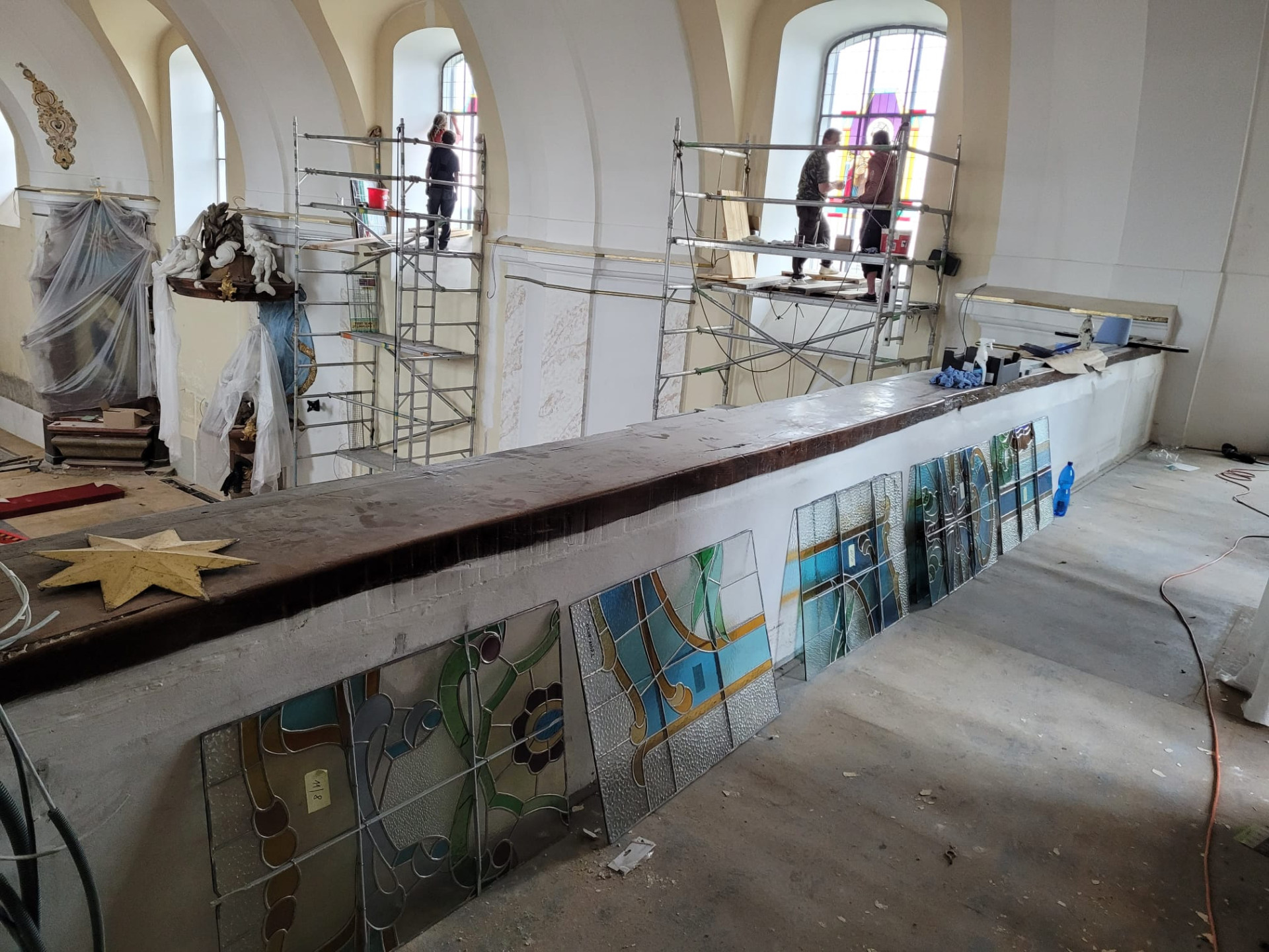 Moravská Nová Ves教堂灾后重建项目丨捷克-64