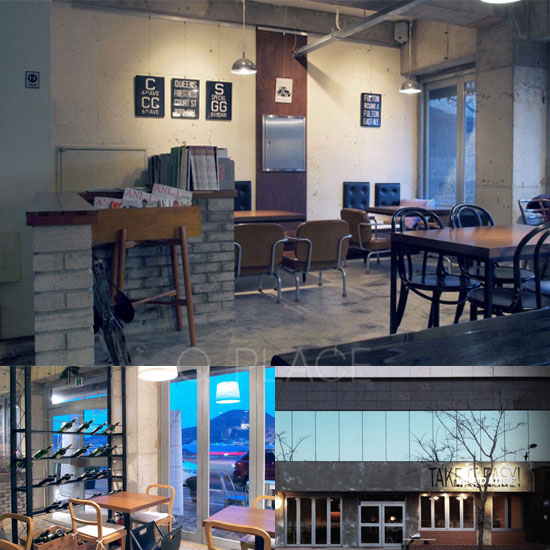 45 平迷你咖啡馆，韩式简约风空间设计-1