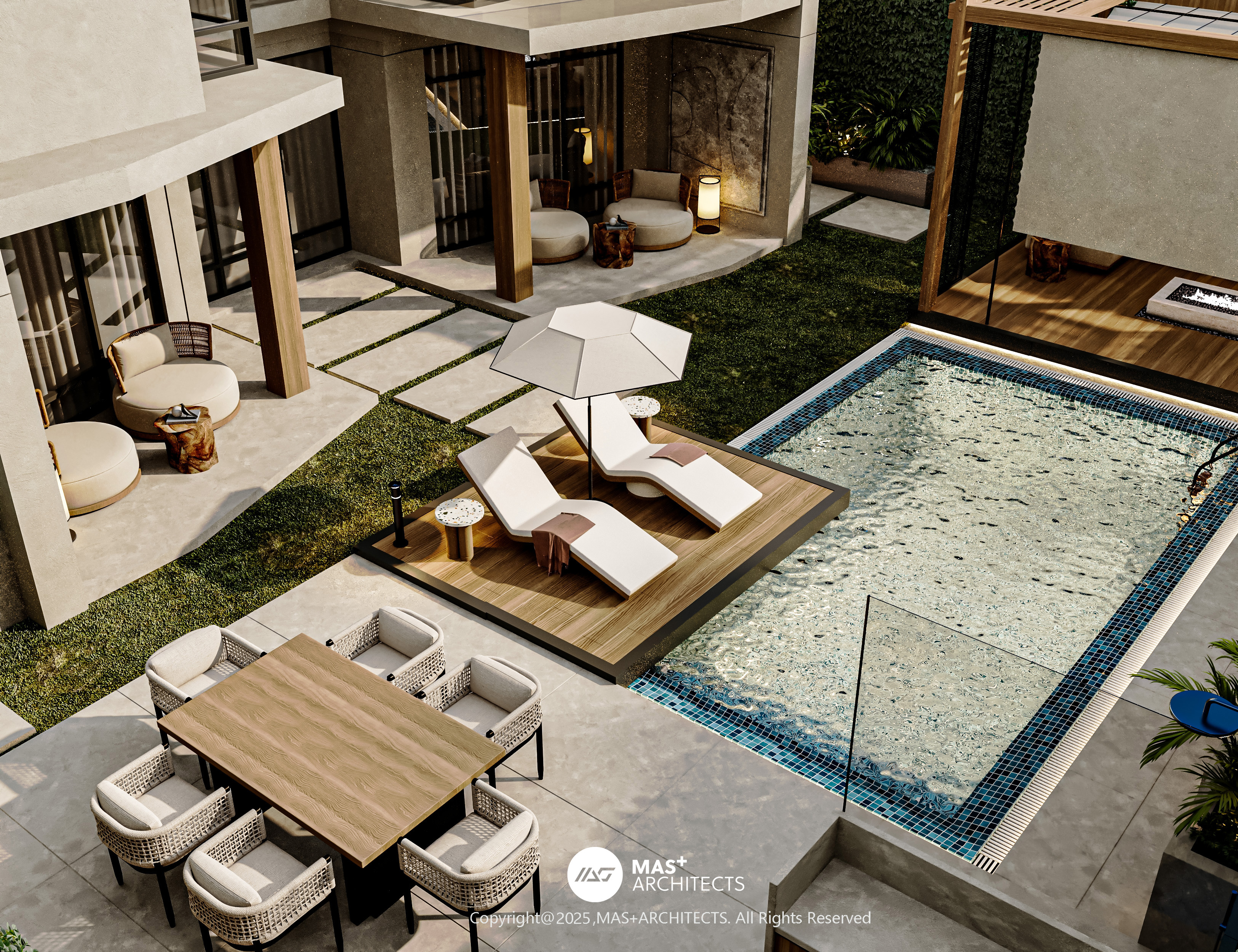 花园景观丨MAS+Architects studio-24