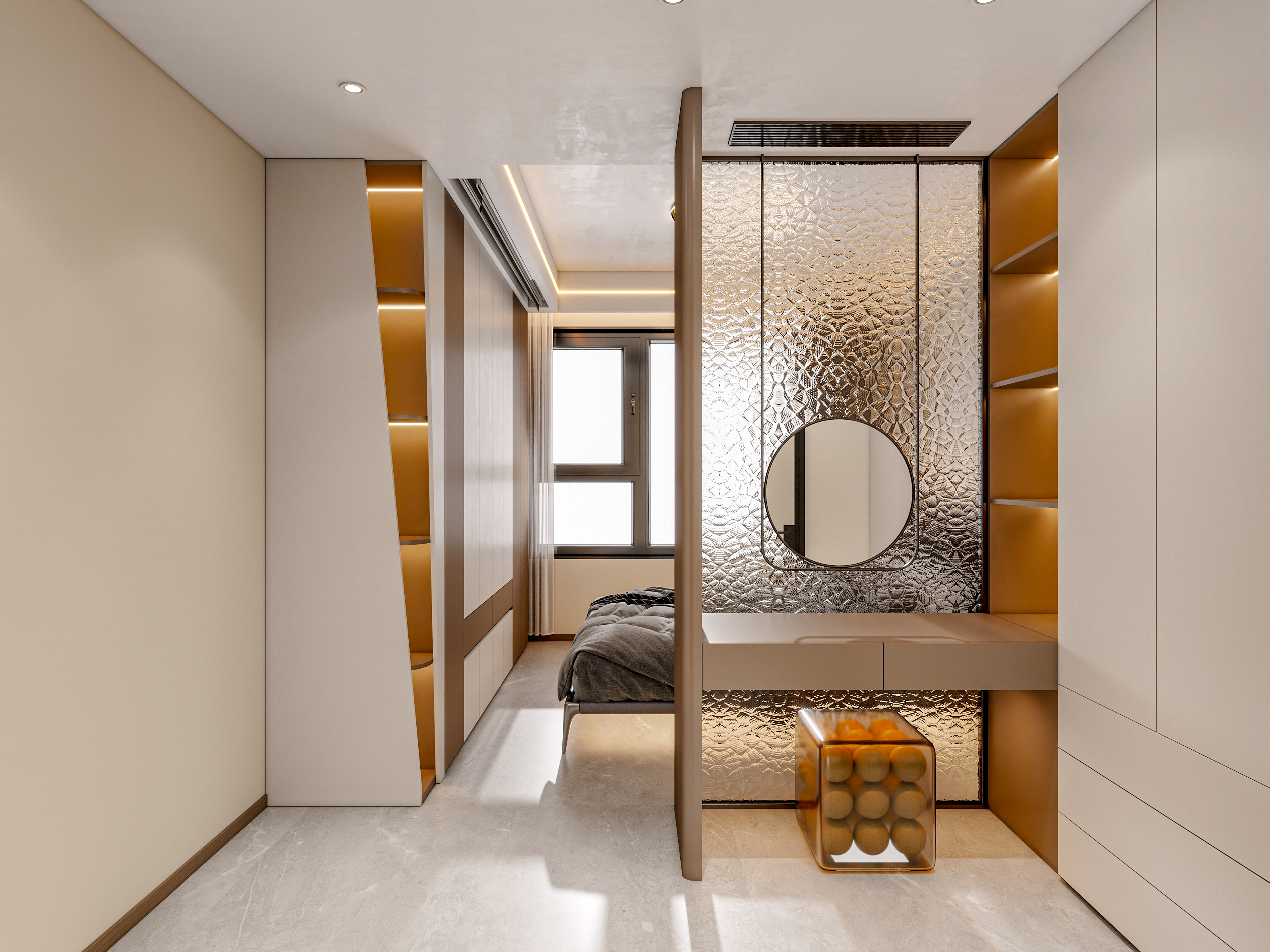 四川成都锦熙华庭鹭湾一号（138平方意式极简三居室）-41