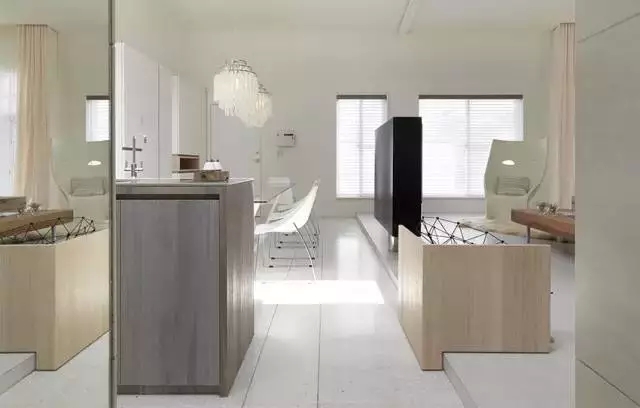 豪华别墅 现代风格家里装修还可以这样？隔墙不到顶也能这么漂亮-8