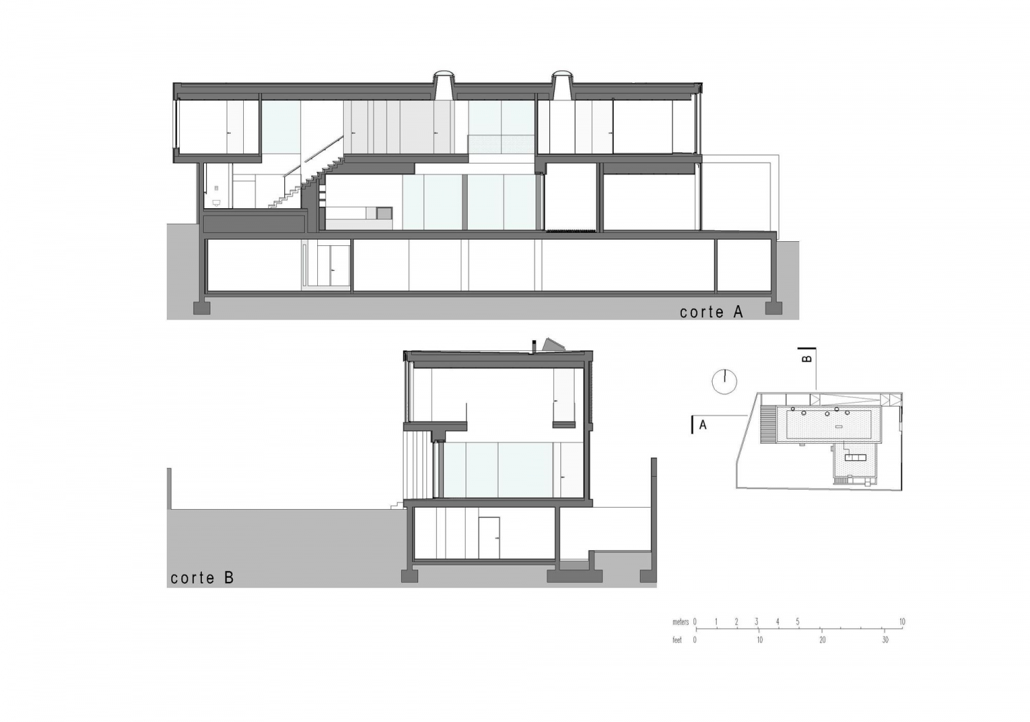 里斯本 Restelo 别墅 | 地形与建筑的和谐融合-57
